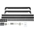 Car Roof Rack, 63" x 47.2" Universal Roof Flat Rack Aluminum