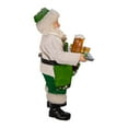 thumbnail image 3 of Kurt Adler 10.5-Inch Fabriché Musical Irish Chef Santa, 3 of 6