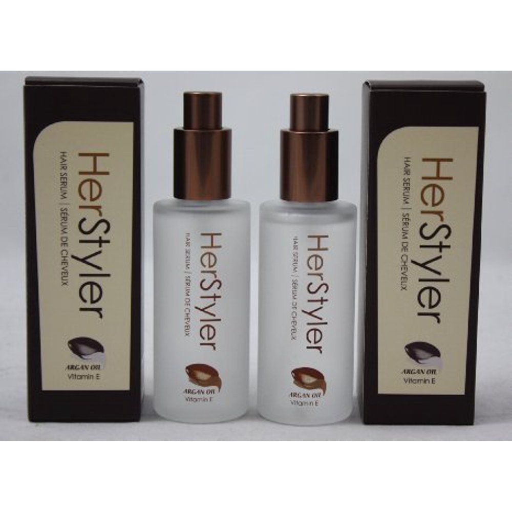 Herstyler Hair Serum with Argan Oil and Aloe Vera 2 fl oz / 60 ml 2