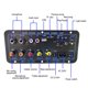 thumbnail image 2 of Placa amplificadora de Audio, 60-220W, compatible con micrófono Dual, Bluetooth, Subwoof para altavoz, 12V/24V, 220V, 2 of 4