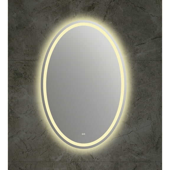 Lighting SPECULO Back Lit LED Mirror 4000K Wam White  28" Wide