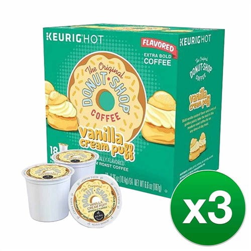 Vanilla Cream Puff Coffee Keurig K-Cup 