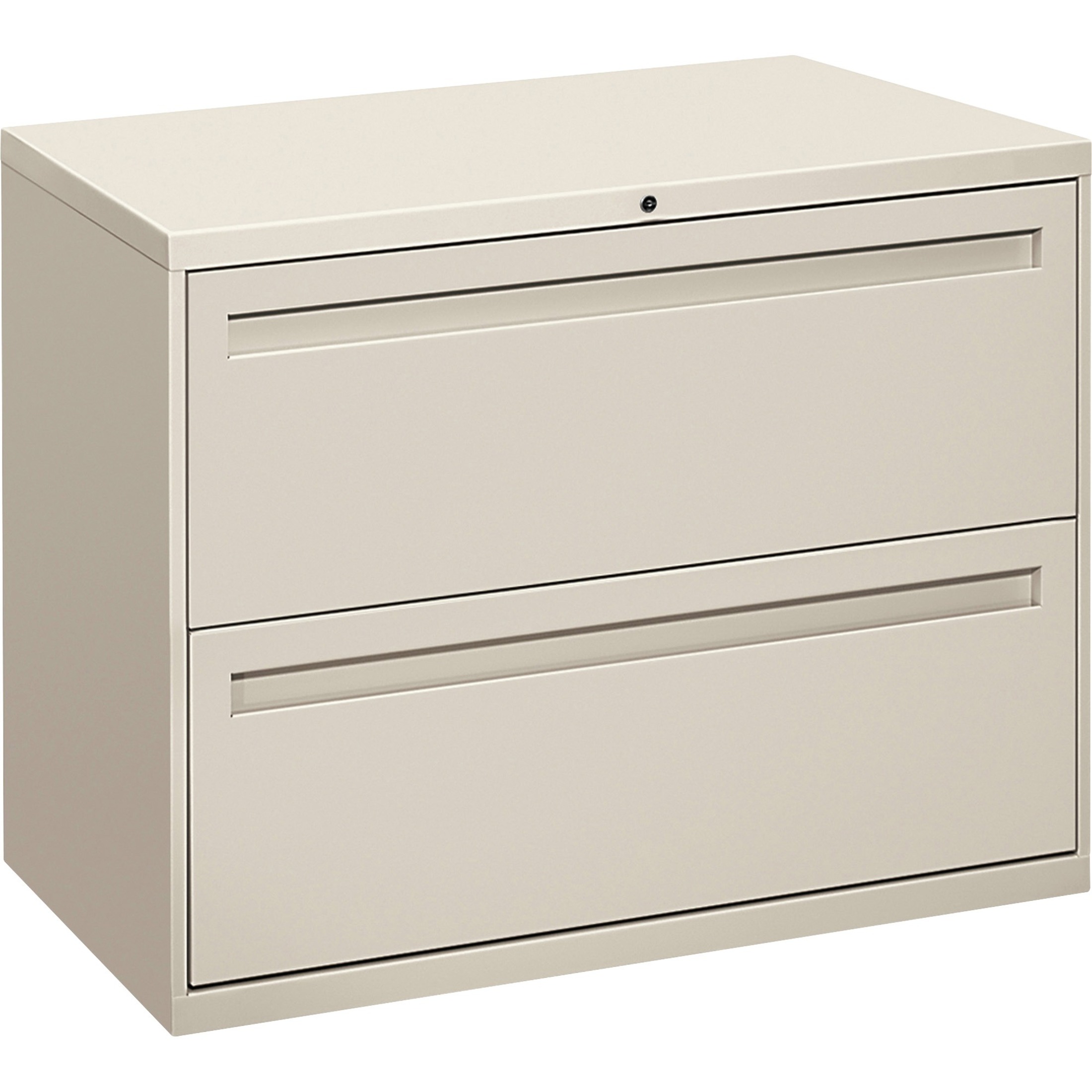 HON 2 Drawers Lateral Lockable Filing Gray