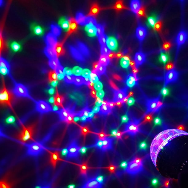 Mini boule disco lumineuse. Décoration fête originale et tendance
