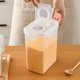 thumbnail image 3 of Contenedor De Almacenamiento De Alimentos, Transparente, Reutilizable, Ahorra Espacio, Hermético, Multiusos, Contenedor De Cereales De 1,8 L Para Despensa, Granos Para Cocina, 3 of 7