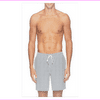 Onia Charles Seersucker Swim Trunks , Gray Violet\white, Size XXL, MSRP $145