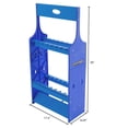 thumbnail image 2 of Wakeman Fishing Rod Rack - Plastic Floor Storage Holder, Organizer Stand for Home or Garage, Fits 16 Freshwater or Saltwater Rods, 2 of 4