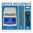 thumbnail image 3 of Magnetic Stirrer Hot Plate 2000ml, 110V Lab Stirrer 100-1600RPM, 200°C Adjustable Digital Hotplate with Stand, 3 of 7