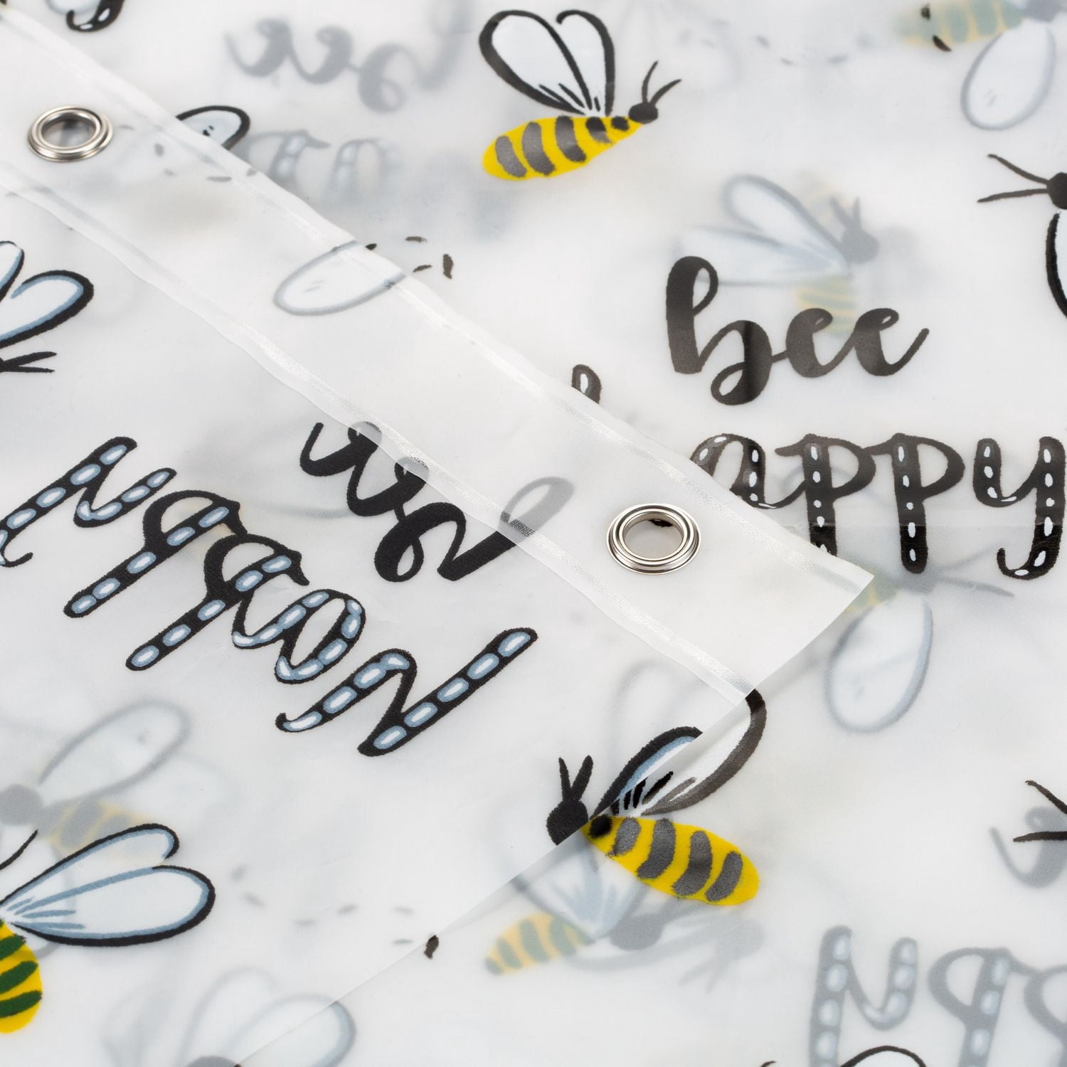 Bee Happy Shower Curtain