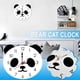 thumbnail image 1 of Reloj de pared helado - Decoración moderna de madera silenciosa sin tic-tac de 12,8 x 10,2 pulgadas, 1 of 9