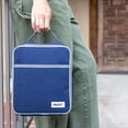 thumbnail image 4 of PackIt Freezable Large Upright Lunch Box with Gel Liner, Dusty Navy & Gray, 4 of 11