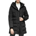 thumbnail image 3 of Orolay Womens Quilted Jacket Hooded Coats Winter Down Jacket Thickened Coat Black M, 3 of 5
