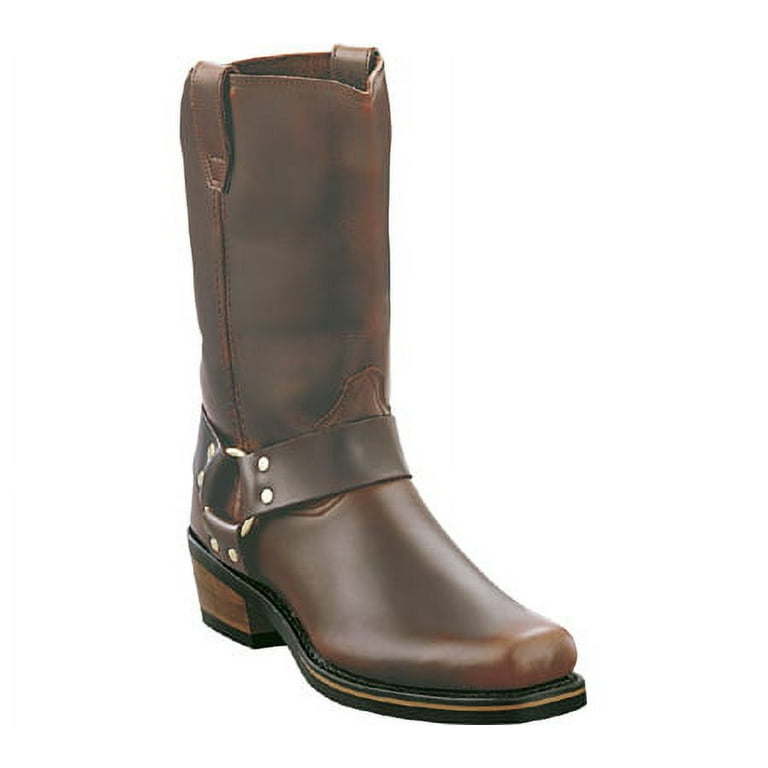 Men s Dingo Harness Motorcycle Boots 11 Walmart