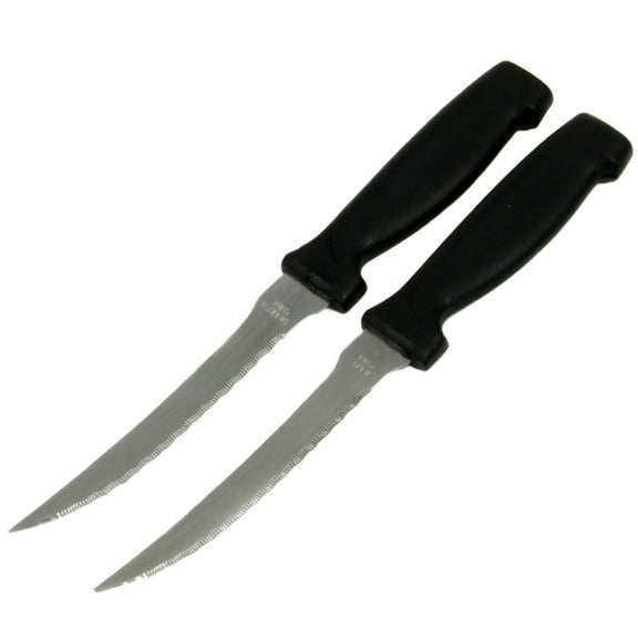 Chef Craft Select Vegetable Knife, 4.5 inch Blade 8.5 inches in Length 2 Piece Set, Stainless Steel/Black