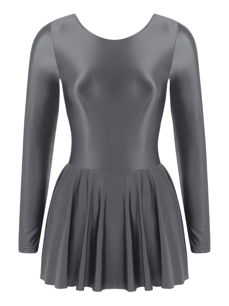 dark grey skater dress Buy KASSUALLY Dark Grey High Neck Full Sleeves Skater Dress Online