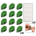 thumbnail image 1 of 30 Pieces Plant Climbing Wall Fixture Clips with 36Pieces Acrylic Adhesive Sticker Plant Fixer Invisible Wall Vines Fixing Clips Self-Adhesive Hook Plant Vine Traction for Indoor Outdoor Decoration, 1 of 8