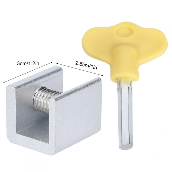 Noref Aluminum Alloy Door Frame Lock, Window Lock, 10 Set For Sliding Window