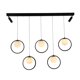 thumbnail image 1 of Lámpara Candil Colgante LED Minx Luxica Lighting Negro, 1 of 5
