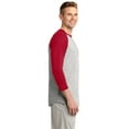 thumbnail image 3 of Men's 3/4 Raglan Sleeves Colorblock Jersey, 3 of 6