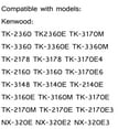 thumbnail image 6 of 1PC KBH-12 Belt Battery Clip For Kenwood NX-320 NX-220 TK-3160 TK-2160 TK-3140, 6 of 6