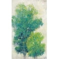 thumbnail image 2 of OToole, Tim 21x32 Gold Ornate Wood Framed with Double Matting Museum Art Print Titled - A Pair of Trees I, 2 of 4