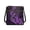Butterflies Musical Notes, variant on Tutolipy Adjustable Strap PU Leather Shoulder Crossbody Bag for Work Daily Outings, Large Space Waterproof Sling Bag, Heart Dolphin