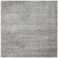 thumbnail image 3 of SAFAVIEH Santa Monica Chelsey Solid Shag Runner Rug, Silver, 2'3" x 7', 3 of 8