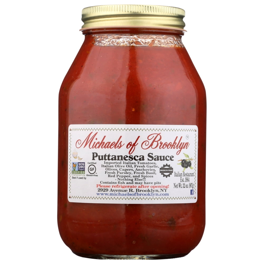 Michael'S Of Brooklyn Puttanesca Sauce , 32 Oz