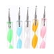 thumbnail image 4 of 5 piezas 2 Way Dotting Pen Tool Nail Art Tip Dot Paint Kit de manicura (5PC) Mejora de uñas francesas/uñas de fototerapia/uñas de cristal, 4 of 5