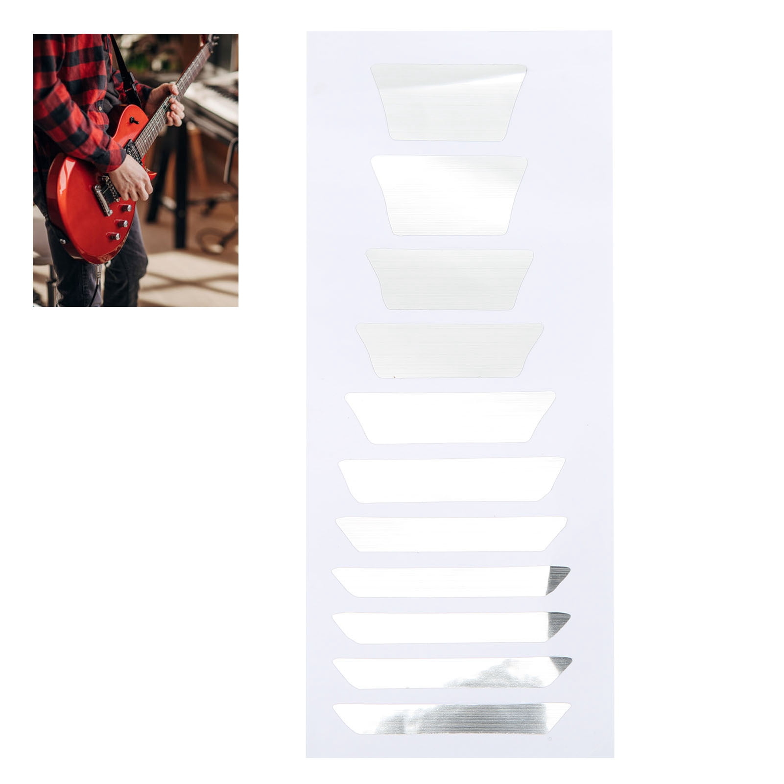 LHCER Guitar Inlay Sticker,Inlay Sticker Decal Universal for Acoustic