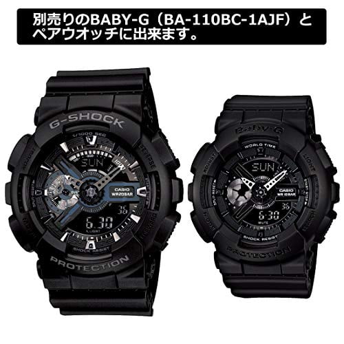 Casio Watches G SHOCK GA 110 1BJF black Walmart