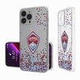 thumbnail image 2 of Colorado Rapids iPhone Confetti Design Clear Case, 2 of 6