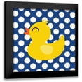 thumbnail image 1 of Robinson, Tamara 12x12 Black Modern Framed Museum Art Print Titled - Duck I, 1 of 5