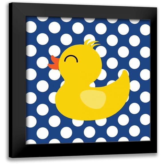 Robinson, Tamara 12x12 Black Modern Framed Museum Art Print Titled - Duck I