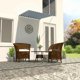 thumbnail image 2 of Retractable awning 100x150 cm Blue and white, 2 of 5