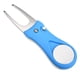 thumbnail image 2 of Horquilla de reparación de ranura de paso de Golf Soidarity cabezal de acero inoxidable marcador de césped azul, 2 of 6
