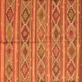 thumbnail image 1 of Ahgly Company Indoor Square Oriental Orange Traditional Area Rugs, 7' Square, 1 of 1