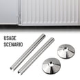 thumbnail image 6 of 2 pk Pipes Radiator Pipe Covers sleeve 15mm Collars Cut Fit Bathroom Chrome, 6 of 11