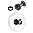 thumbnail image 1 of Bicicleta TOOPRE Bike Hub Center Lock Ndcxsfigh Conversión Centerlock a adaptador de 6 orificios (negro), 1 of 5