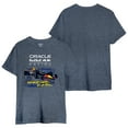 thumbnail image 3 of Icon Sports Official Licensed Oracle Red Bull Racing Adult Cotton Tee – Navy Heather 564, X-Large [Custom Name/Number], 3 of 4