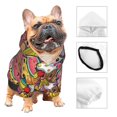 Bingfone FruitFlavored IceCream Dog Clothes Hoodie, Pet Winter Coat