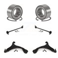 thumbnail image 1 of Transit Auto Front Bearing Lower Control Arm with Ball Joint Sway Bar Stabilizer Link Kit (6Pc) for Car 2012 Hyundai Sonata GL GLS 13.82" Center To Length Left Right Driver Passenger K77-102022, 1 of 2