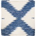 thumbnail image 7 of Hauteloom Richton Wool Living Room, Bedroom Area Rug - Transitional - Navy, Cream - 5' x 8', 7 of 7