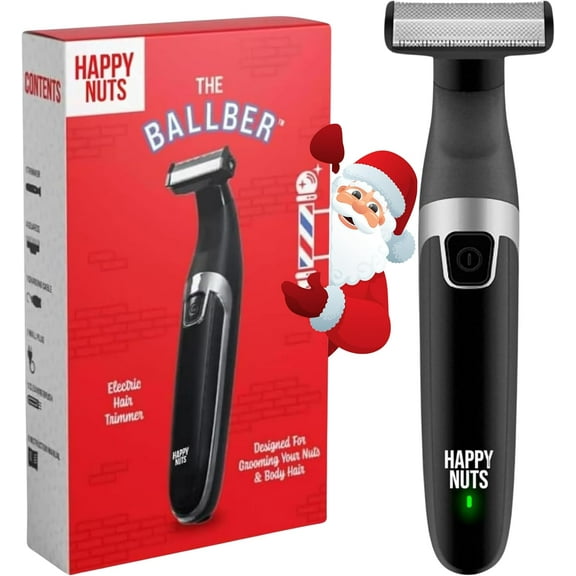 The Ballber™ Electric Body Hair Trimmer for Men - Mens Body Groomer Kit for Privates - Waterproof Shaver for Hard to Reach Areas