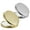 Gold+Silver, variant on 2 Pack Metal Shell Compact Face Mirror, 2.5" Double-Sided 1X/2X Magnifying Purse Pocket Makeup Mirrors Mini Round Mirrors