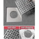 thumbnail image 4 of Outdoor Floor Drain 20x20 cm with Siphon System and Hair Catcher Strainer for Gardens and Patios, 4 of 5