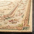 thumbnail image 6 of SAFAVIEH Bergama London Oriental Wool Area Rug, Light Gold/Beige, 4' x 4' Round, 6 of 10