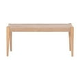 thumbnail image 3 of Pemberly Row 18" Modern Wood/Natural Rope Bench in Natural Brown, 3 of 9