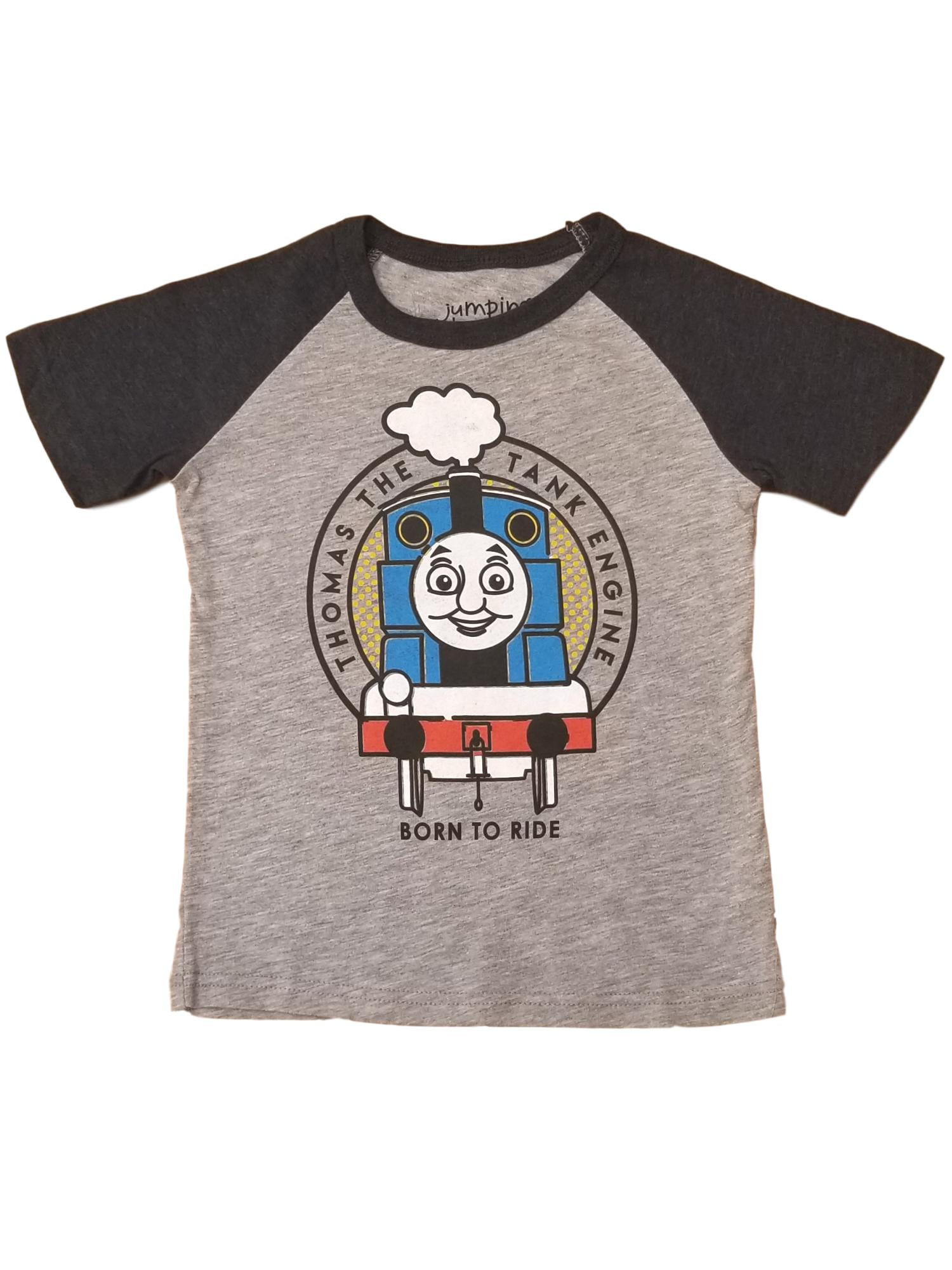 Thomas Thomas The Tank Engine Toddler Boys Gray TShirt Born To Ride Tee Shirt Thomas Thomas The Tank Engine Toddler Boys Gray TShirt Born To Ride Tee Shirt
