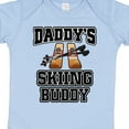 thumbnail image 4 of Inktastic Daddys Skiing Buddy Kids Skis Boys or Girls Baby Bodysuit, 4 of 5